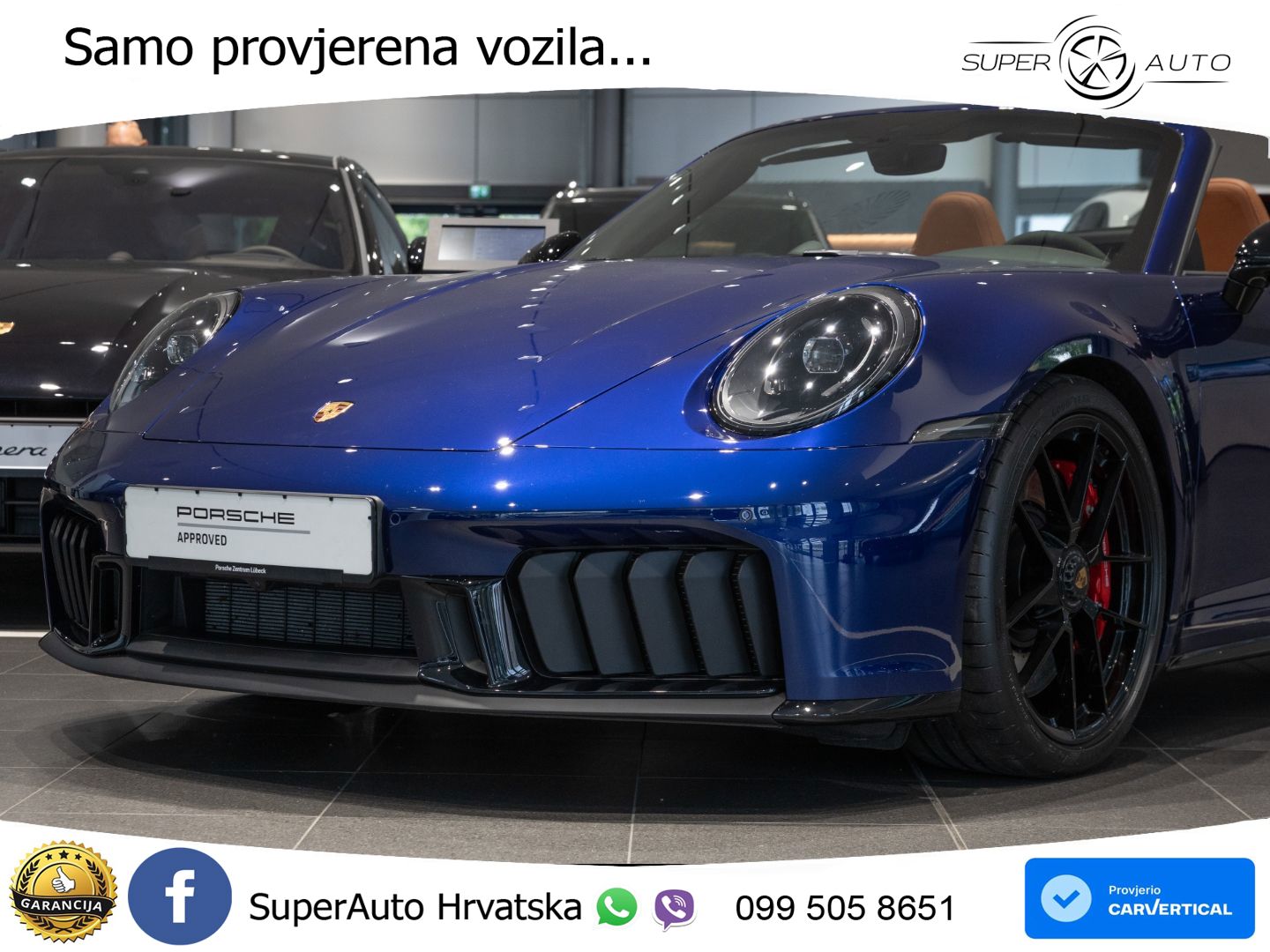 Porsche 911 Carrera GTS Cabriolet 3.6 (541 KS) T-Hybrid PDK LED+GR SJED+ACC