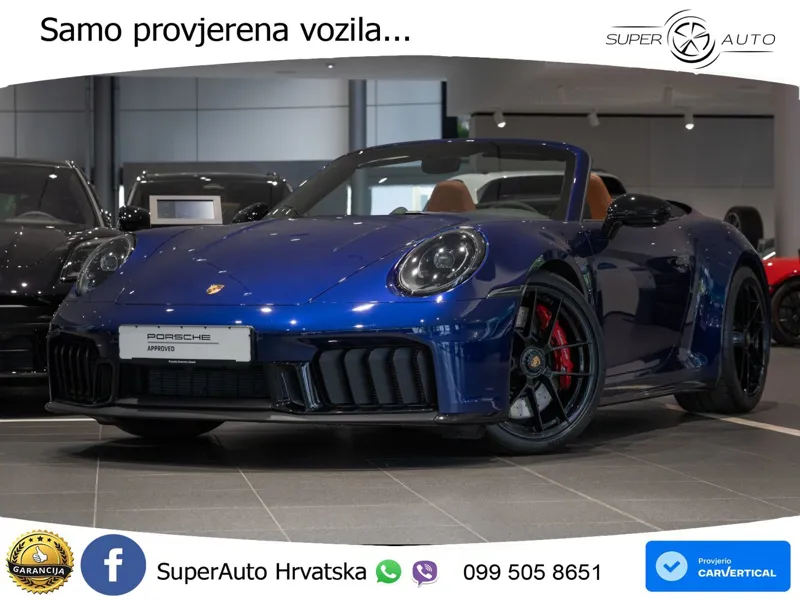 Porsche 911 Carrera GTS Cabriolet 3.6 (541 KS) T-Hybrid PDK LED+GR SJED+ACC