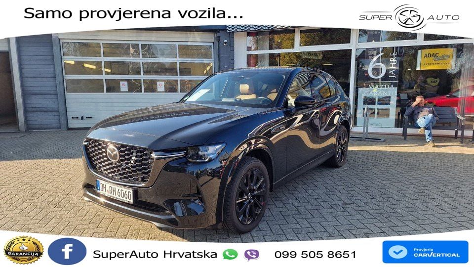 Mazda CX-60 3.3 e-Skyactiv D (254 KS) AWD Automatic MATRIX+GR SJED+KAM