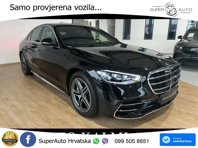 Mercedes S 450 (381 KS) EQ Boost 4MATIC 9G-TRONIC AMG ACC+HEAD+4xGR SJED+360+PANO
