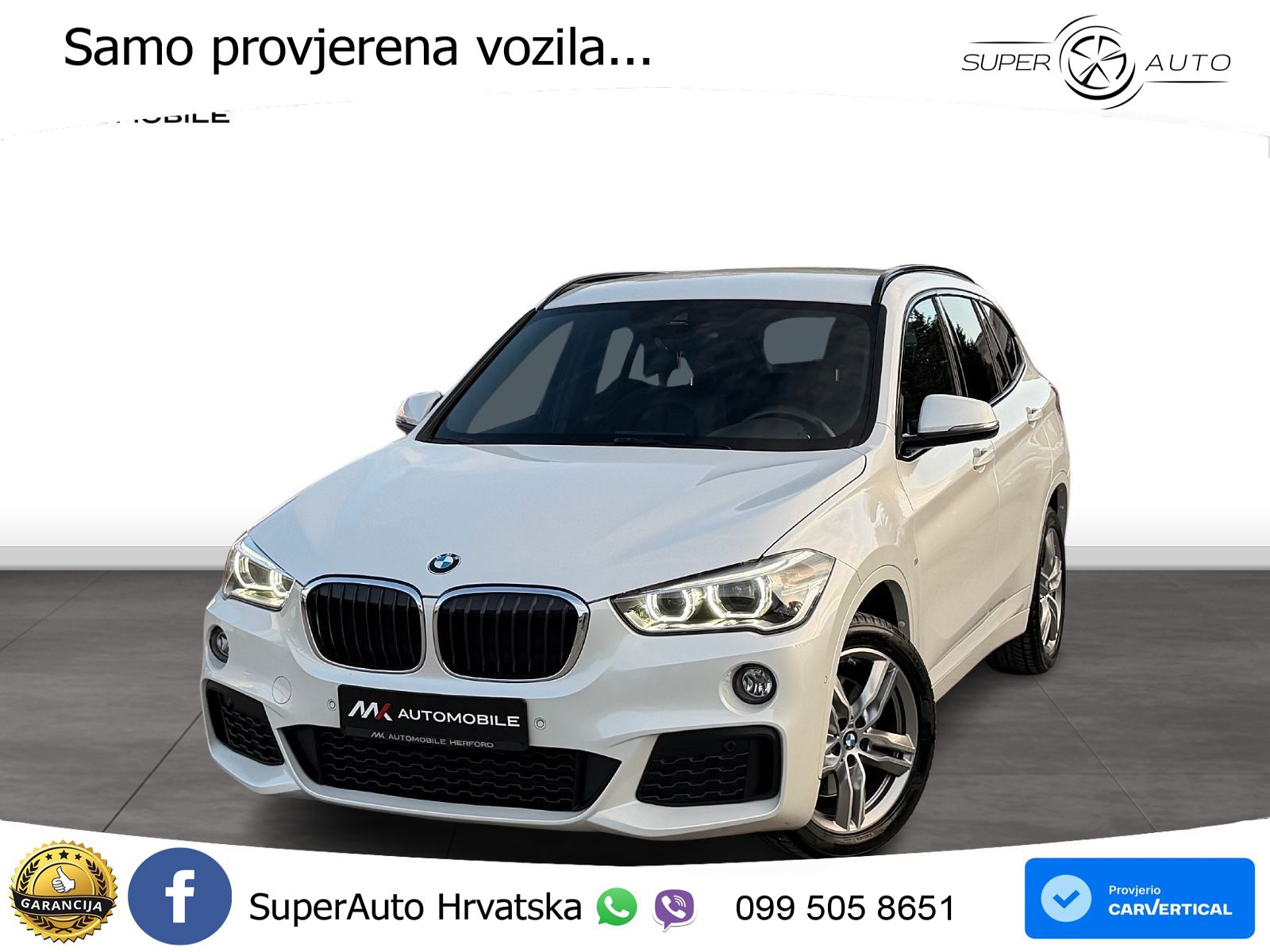 BMW X1 20d (190 KS) xDrive Steptronic M Sport LED+GR SJED+ACC