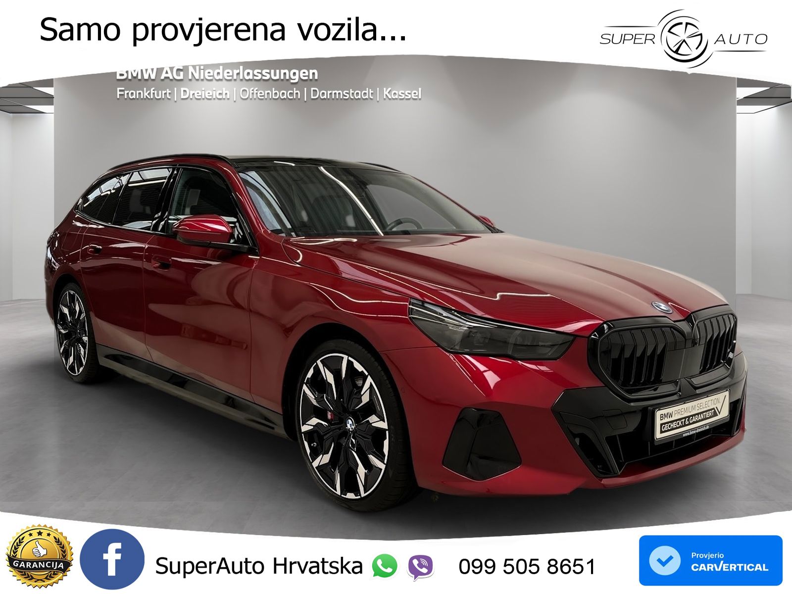 BMW 550e Touring (489 KS) xDrive Steptronic M Sport LED+GR SJED+ACC