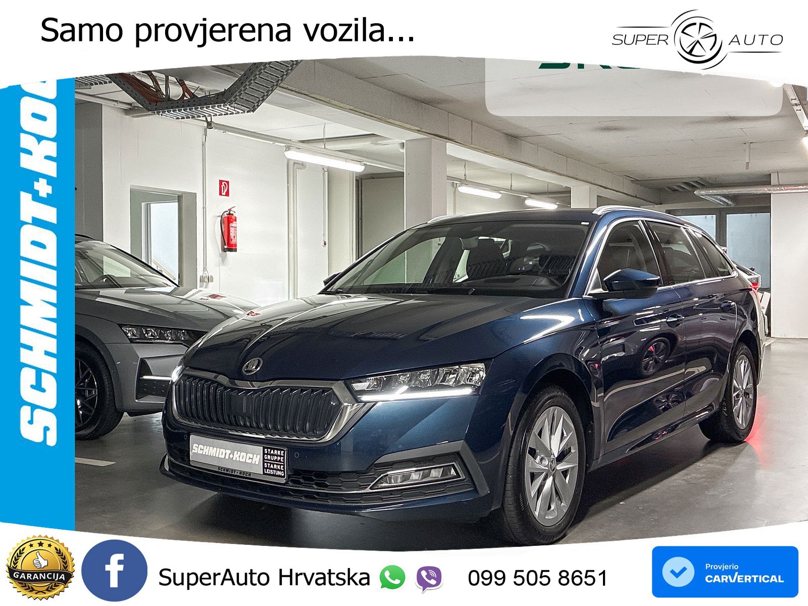 Škoda Octavia Combi 2.0 TDI (150 KS) LED+GR SJED+ACC