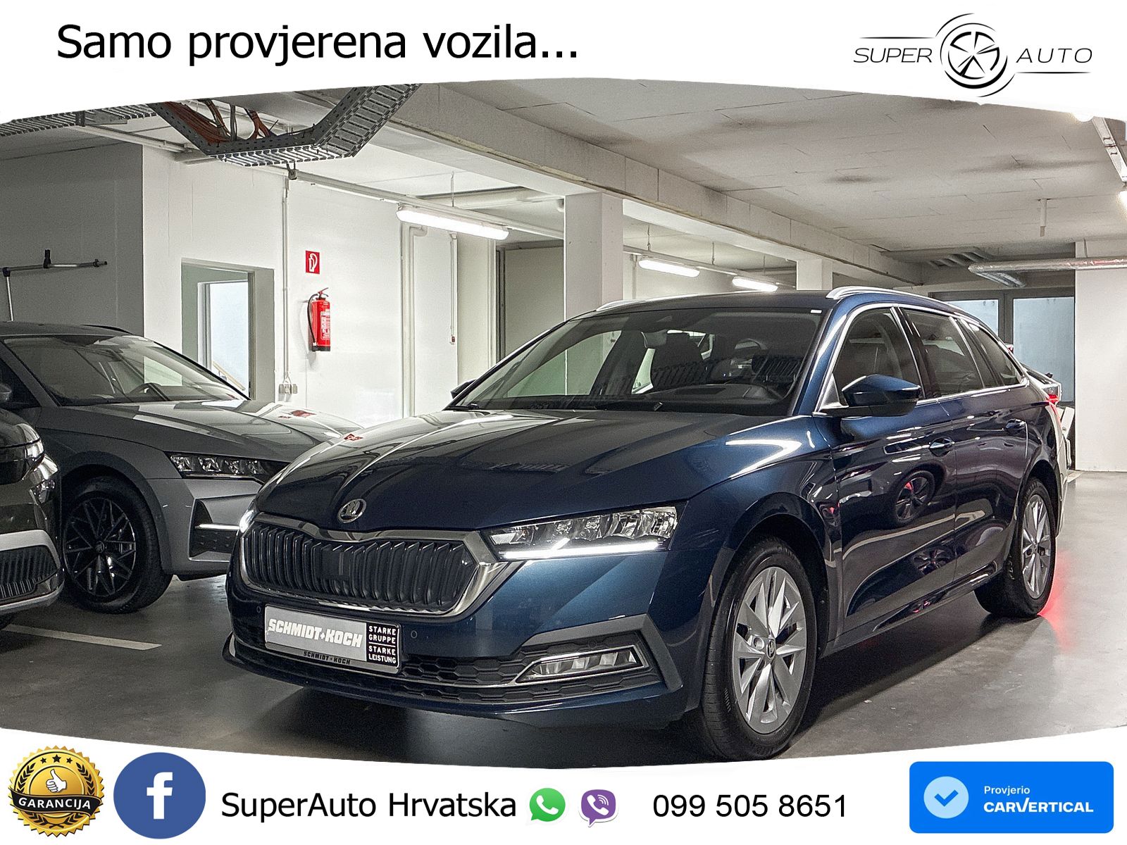 Škoda Octavia Combi 2.0 TDI (150 KS) LED+GR SJED+ACC