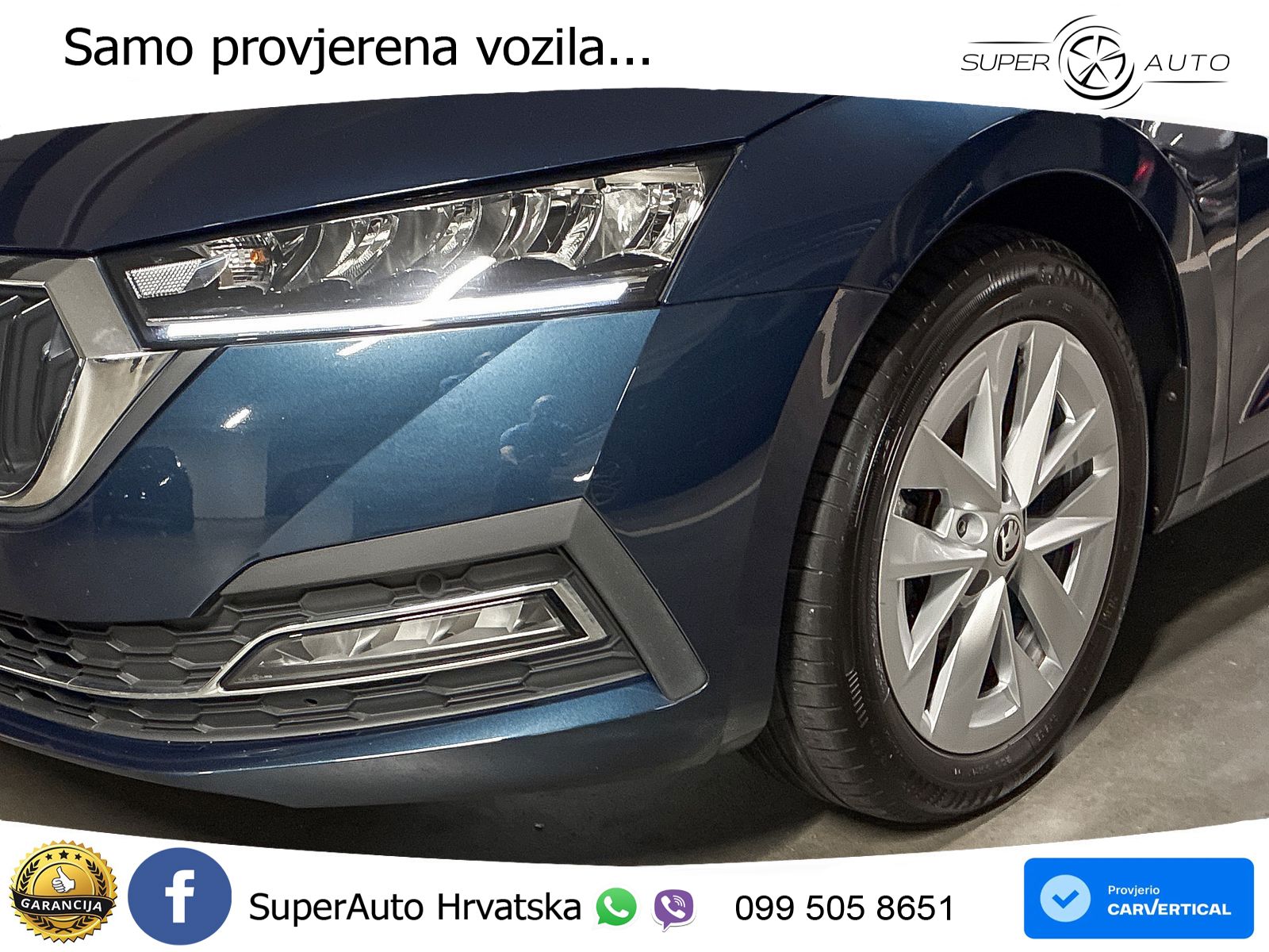 Škoda Octavia Combi 2.0 TDI (150 KS) LED+GR SJED+ACC