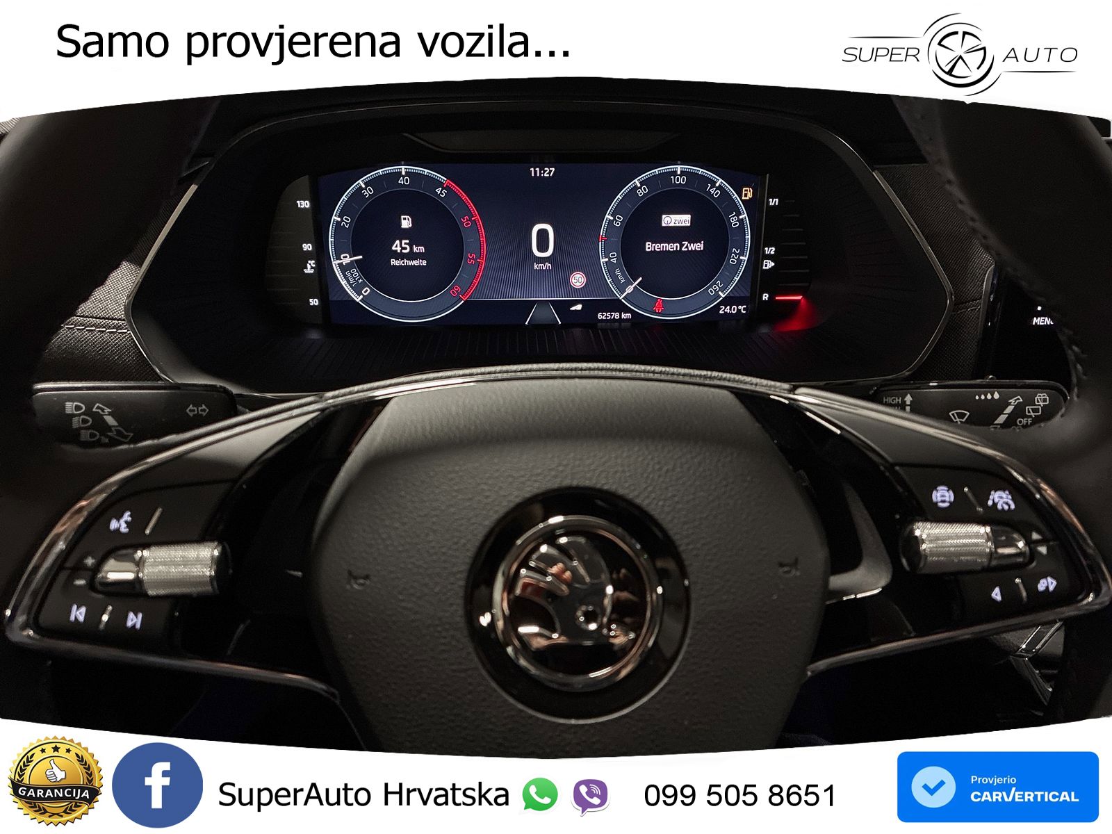 Škoda Octavia Combi 2.0 TDI (150 KS) LED+GR SJED+ACC