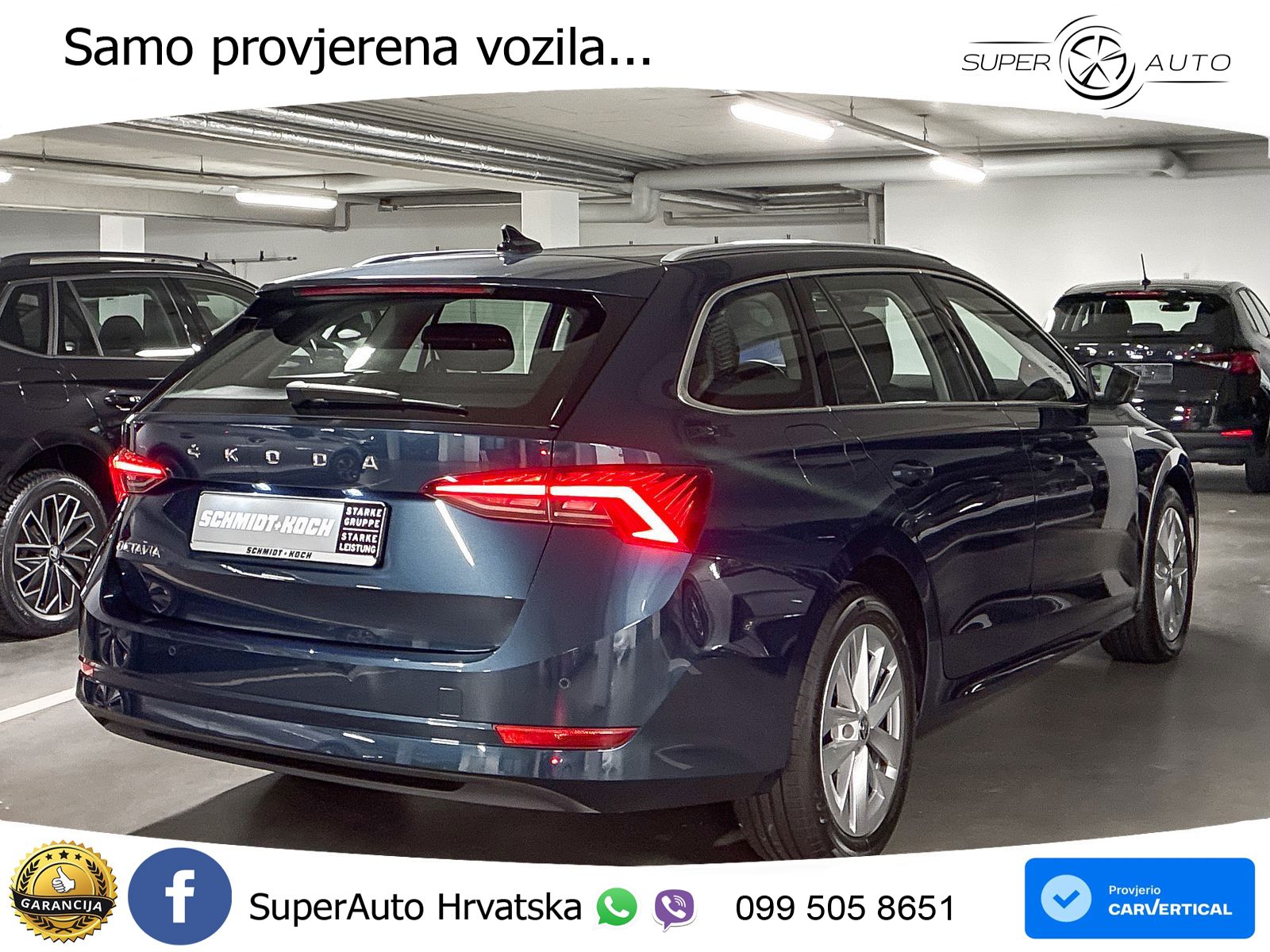 Škoda Octavia Combi 2.0 TDI (150 KS) LED+GR SJED+ACC