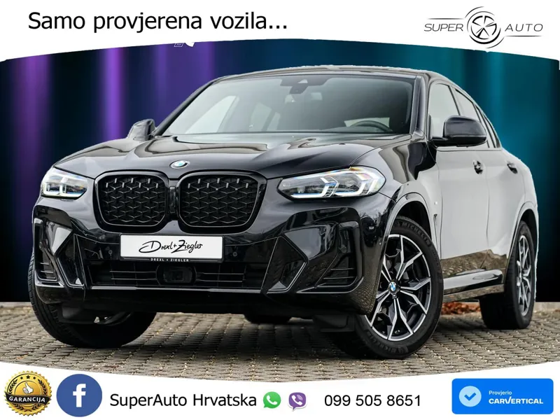 BMW X4 20d (190 KS) xDrive Steptronic M Sport LED+GR SJED+ACC