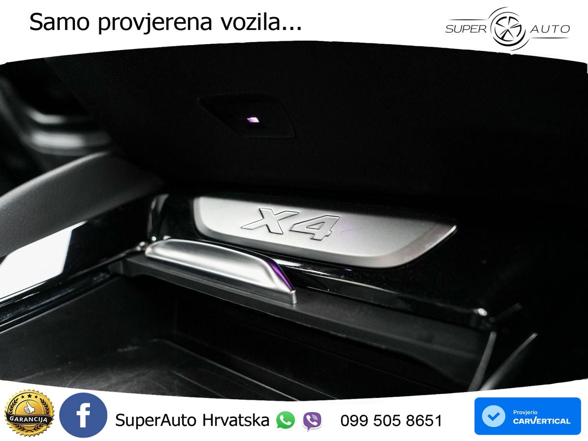 BMW X4 20d (190 KS) xDrive Steptronic M Sport LED+GR SJED+ACC