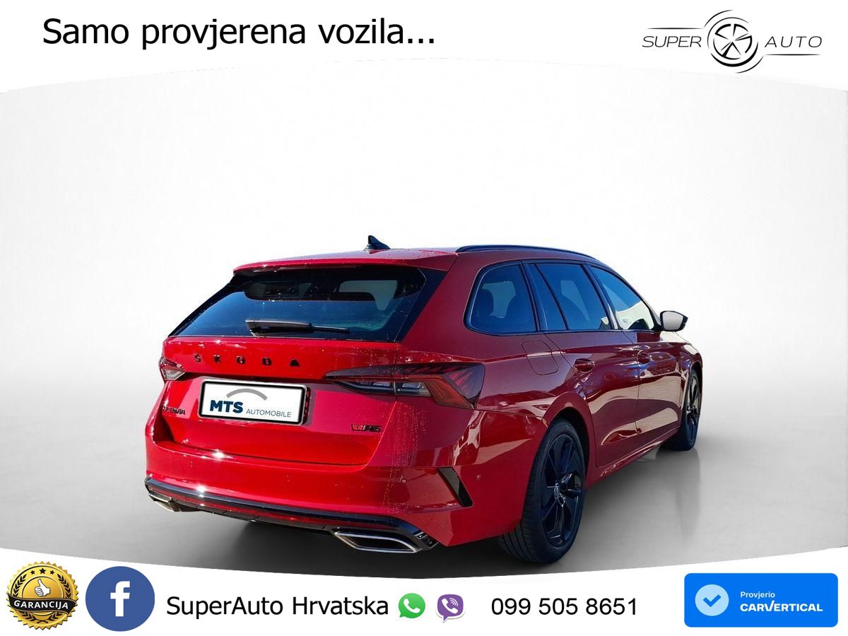 Škoda Octavia Combi RS 2.0 TDI (200 KS) DSG MATRIX+GR SJED+KAM