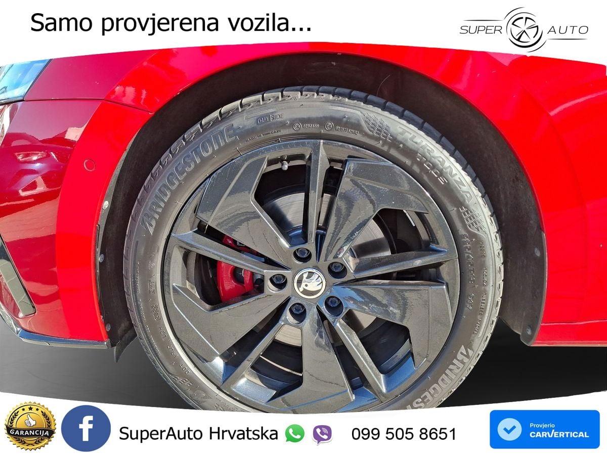 Škoda Octavia Combi RS 2.0 TDI (200 KS) DSG MATRIX+GR SJED+KAM
