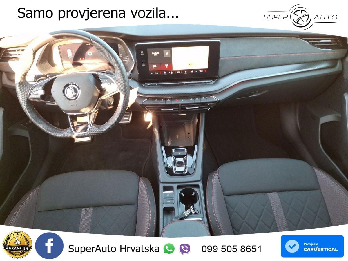 Škoda Octavia Combi RS 2.0 TDI (200 KS) DSG MATRIX+GR SJED+KAM
