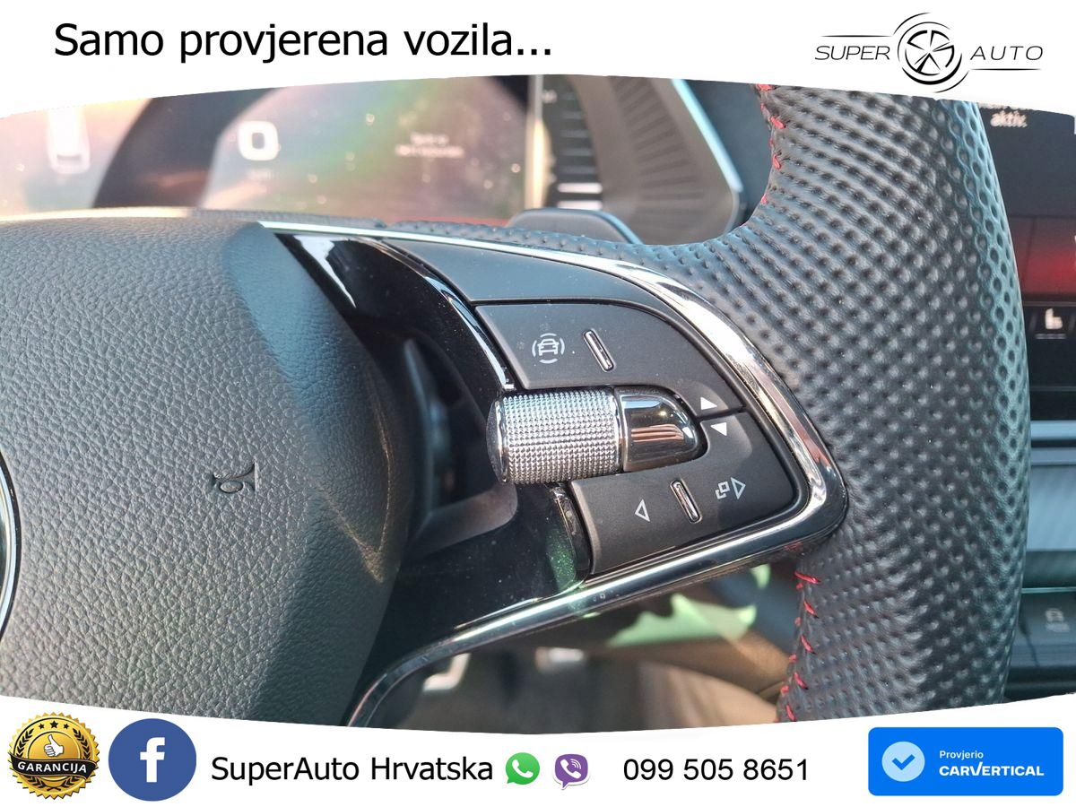 Škoda Octavia Combi RS 2.0 TDI (200 KS) DSG MATRIX+GR SJED+KAM
