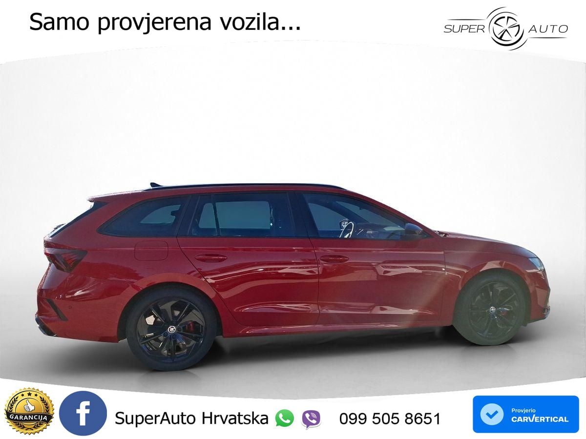 Škoda Octavia Combi RS 2.0 TDI (200 KS) DSG MATRIX+GR SJED+KAM
