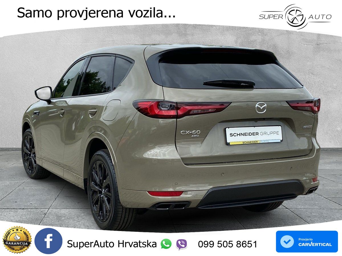 Mazda CX-60 3.3 e-Skyactiv D (254 KS) AWD Automatic LED+GR SJED+ACC