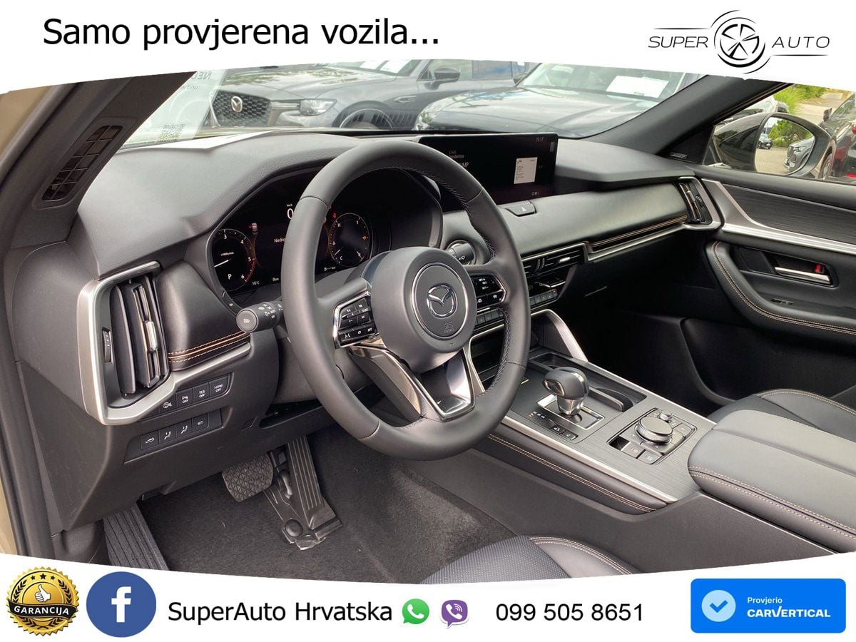 Mazda CX-60 3.3 e-Skyactiv D (254 KS) AWD Automatic LED+GR SJED+ACC