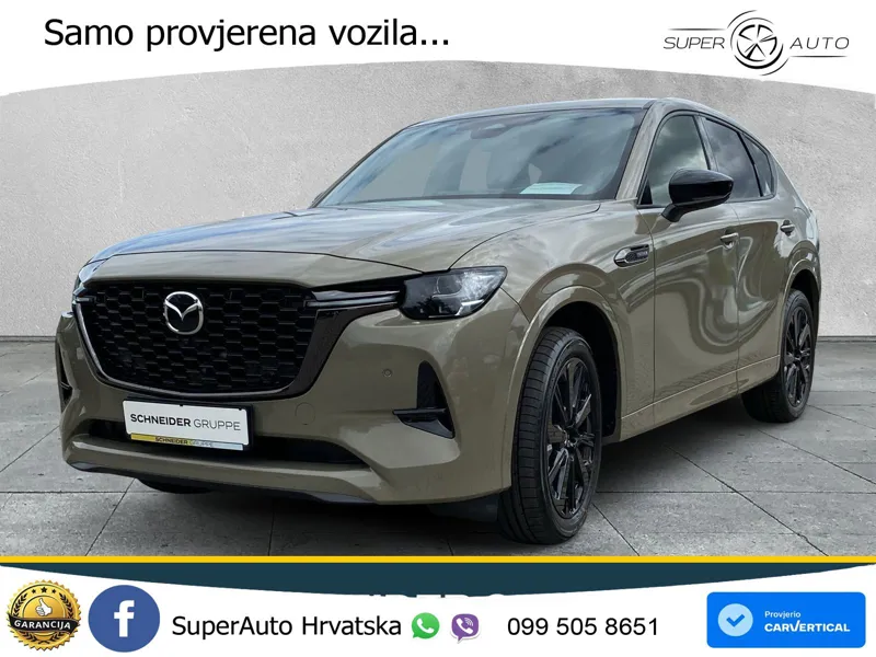 Mazda CX-60 3.3 e-Skyactiv D (254 KS) AWD Automatic LED+GR SJED+ACC