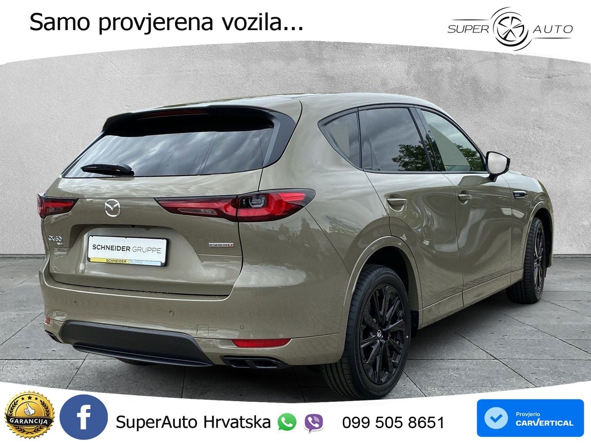 Mazda CX-60 3.3 e-Skyactiv D (254 KS) AWD Automatic LED+GR SJED+ACC