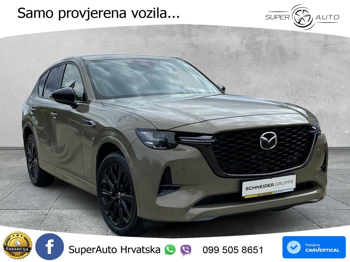 Mazda CX-60 3.3 e-Skyactiv D (254 KS) AWD Automatic LED+GR SJED+ACC