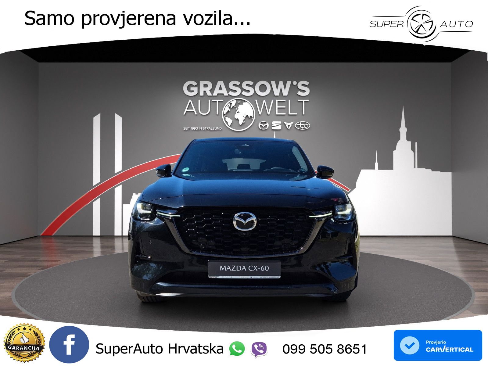 Mazda CX-60 3.3 e-Skyactiv D (254 KS) AWD Automatic LED+GR SJED+ACC
