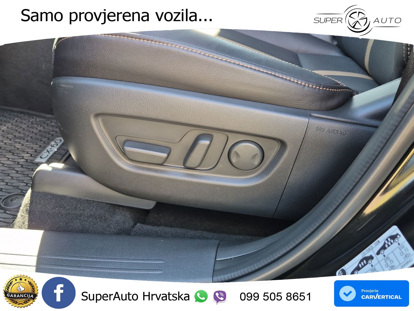 Mazda CX-60 3.3 e-Skyactiv D (254 KS) AWD Automatic LED+GR SJED+ACC