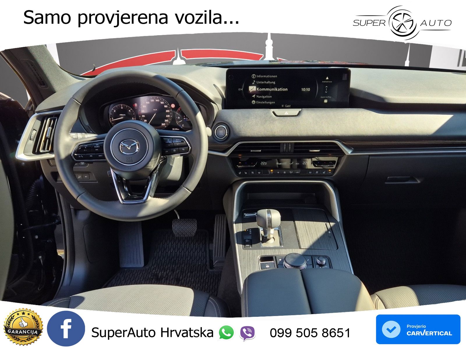 Mazda CX-60 3.3 e-Skyactiv D (254 KS) AWD Automatic LED+GR SJED+ACC