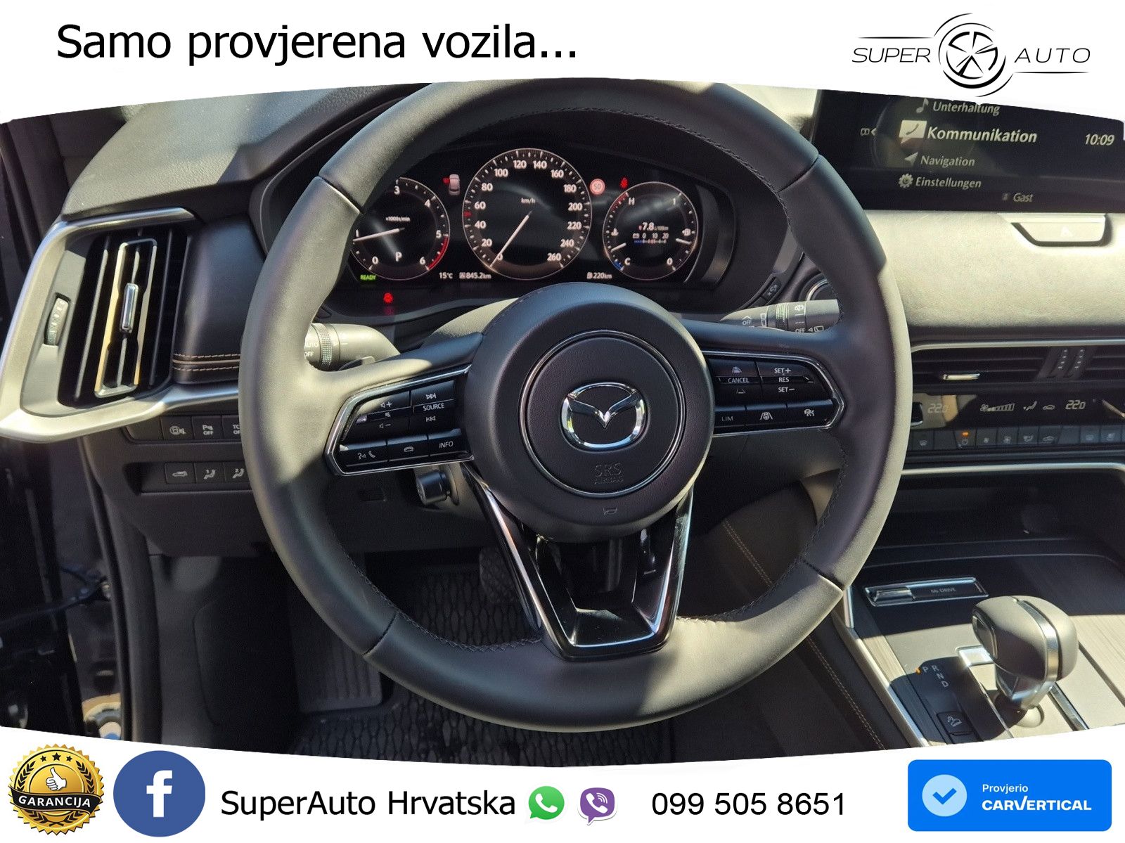 Mazda CX-60 3.3 e-Skyactiv D (254 KS) AWD Automatic LED+GR SJED+ACC