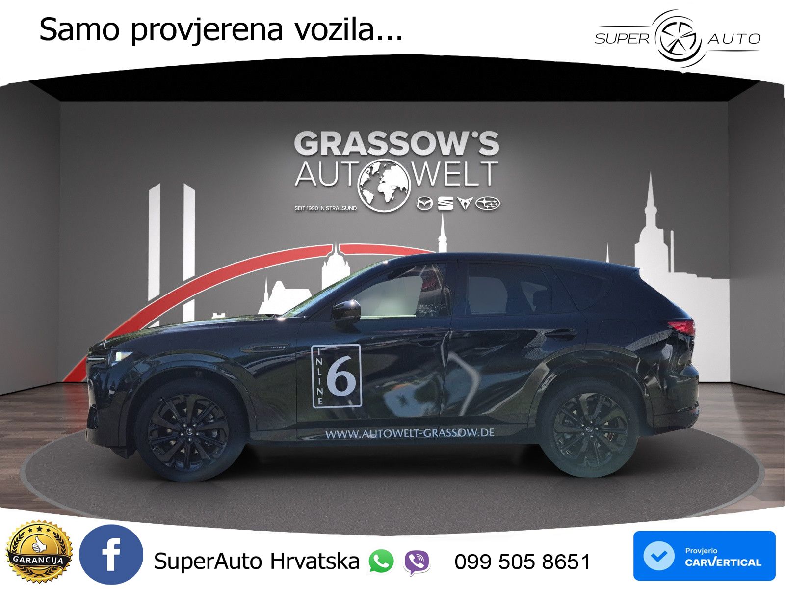 Mazda CX-60 3.3 e-Skyactiv D (254 KS) AWD Automatic LED+GR SJED+ACC