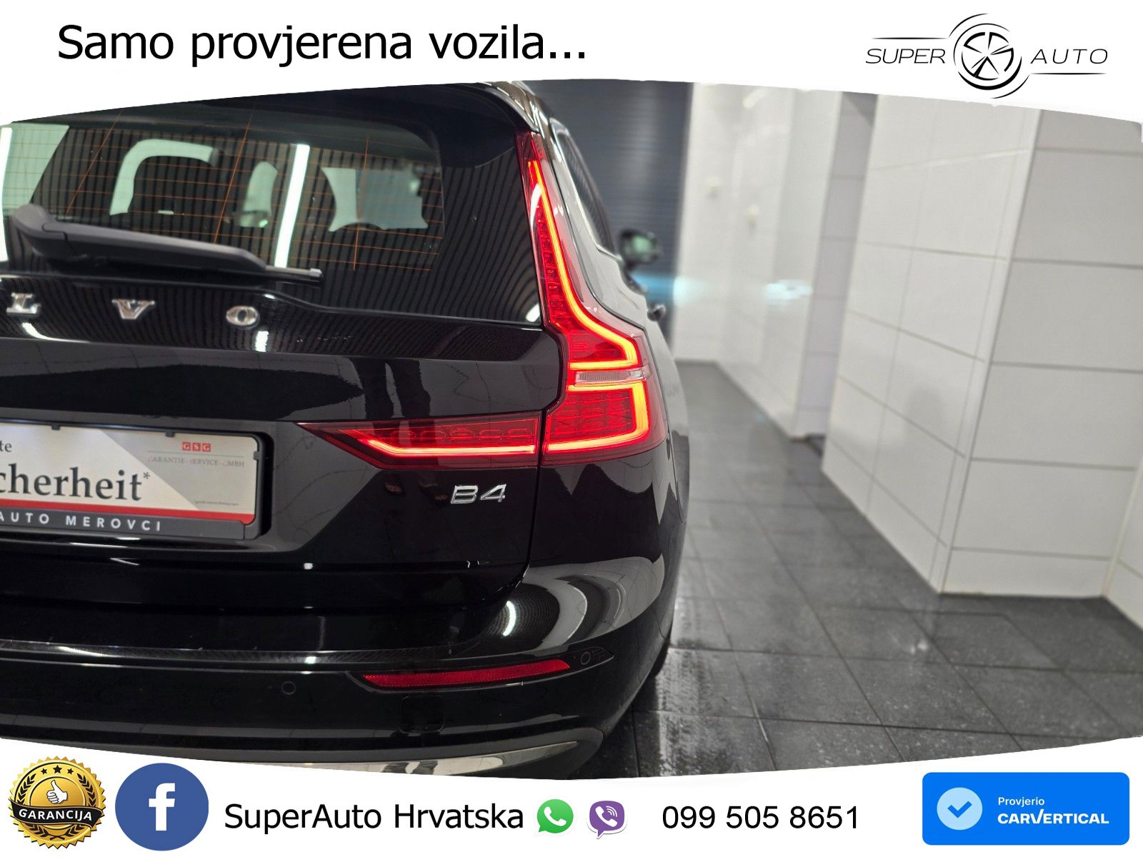 Volvo V60 2.0 B4 Diesel Geartronic LED+GR SJED+ACC