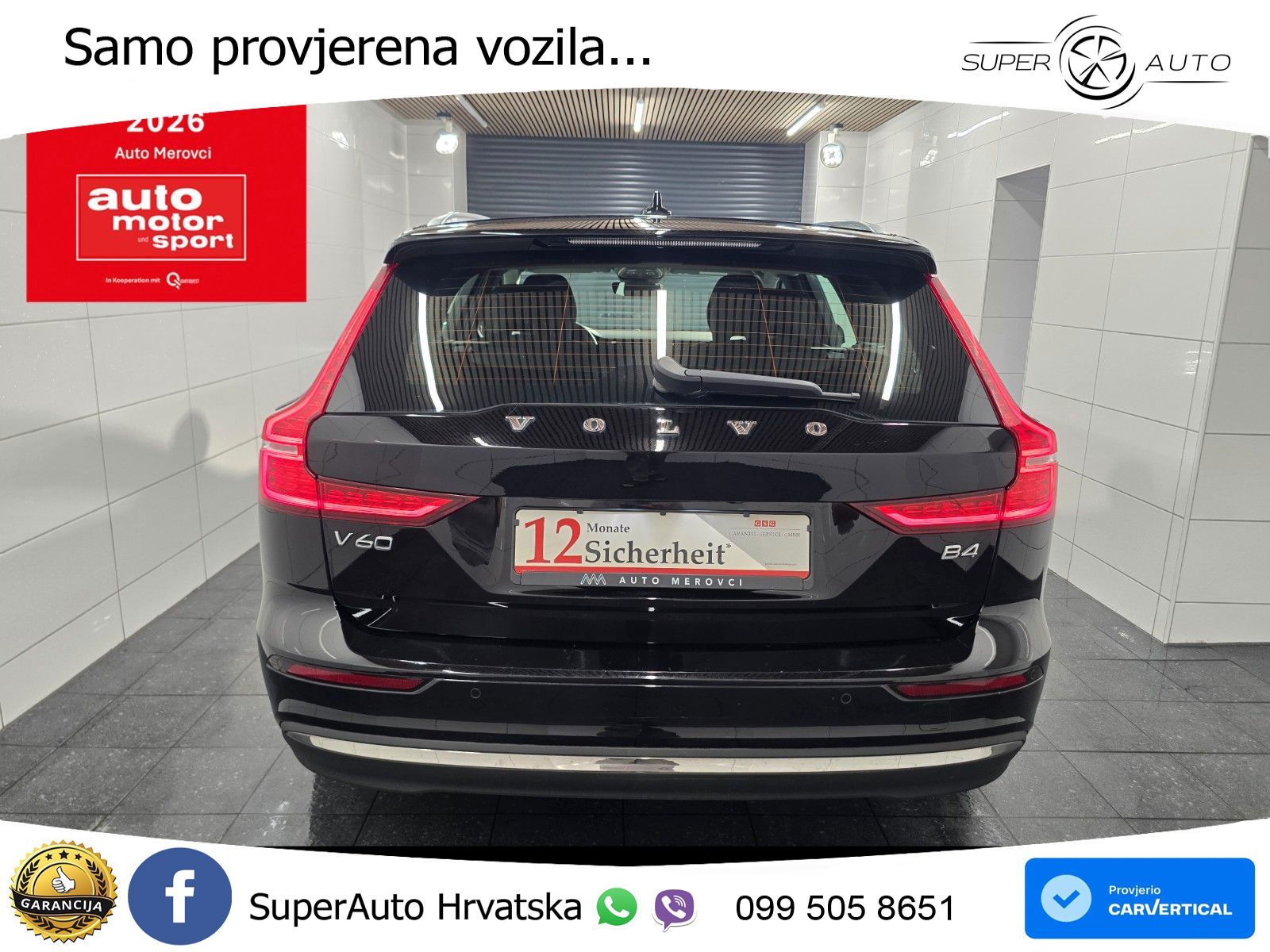Volvo V60 2.0 B4 Diesel Geartronic LED+GR SJED+ACC