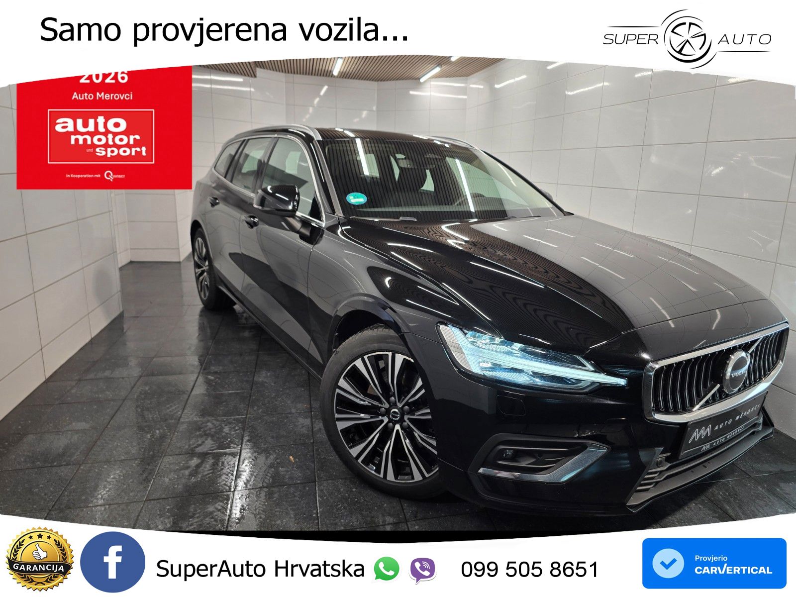 Volvo V60 2.0 B4 Diesel Geartronic LED+GR SJED+ACC