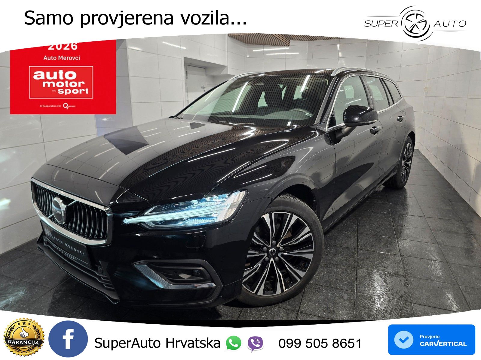 Volvo V60 2.0 B4 Diesel Geartronic LED+GR SJED+ACC