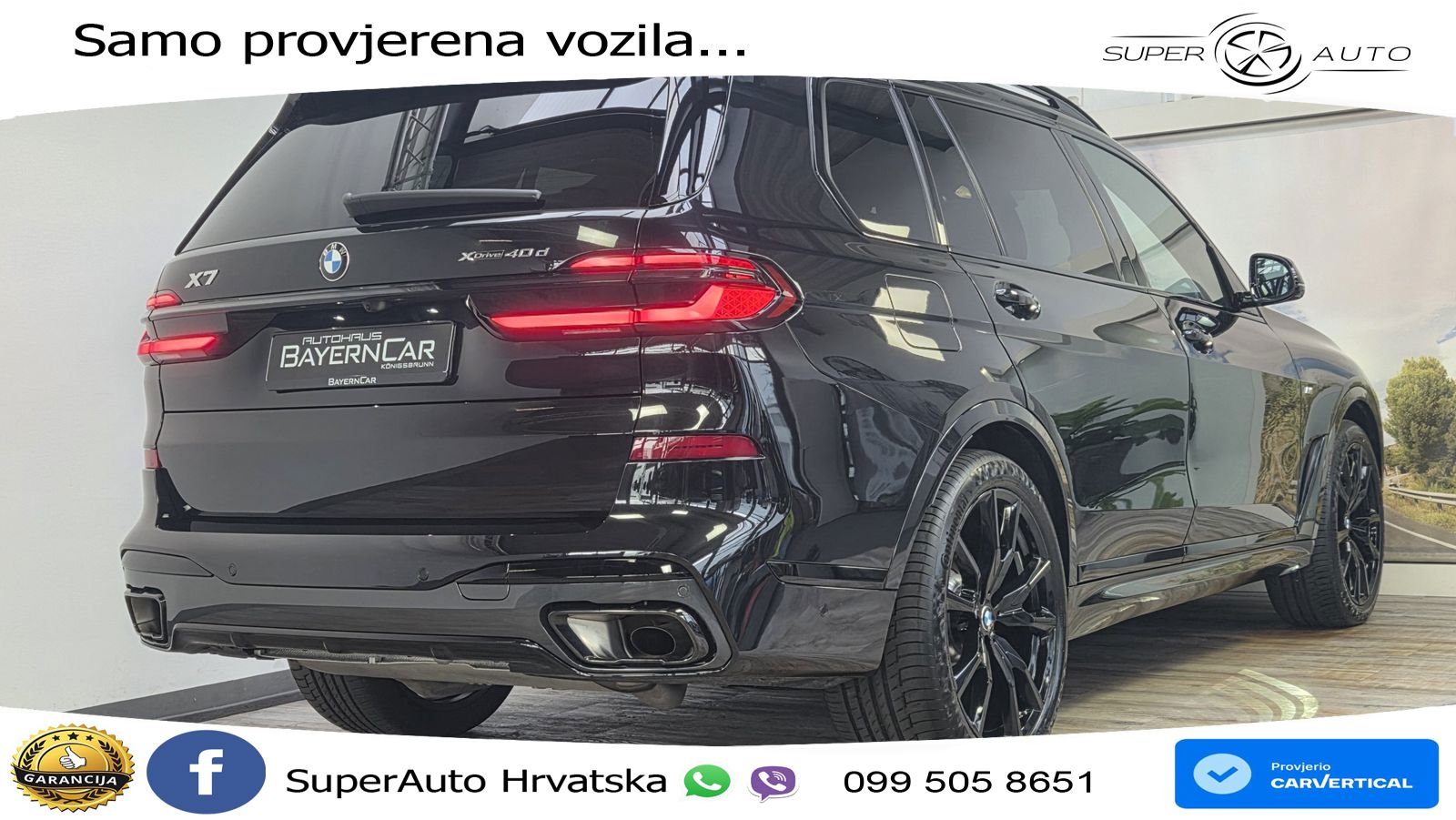 BMW X7 40d (352 KS) xDrive Steptronic M Sport LED+GR SJED+ACC