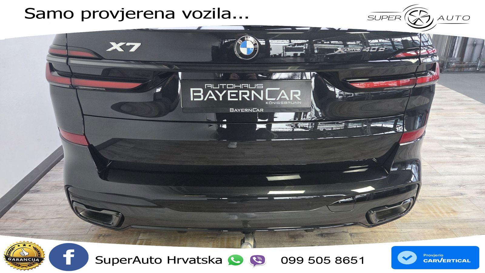 BMW X7 40d (352 KS) xDrive Steptronic M Sport LED+GR SJED+ACC