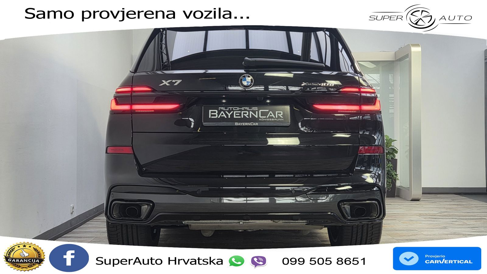 BMW X7 40d (352 KS) xDrive Steptronic M Sport LED+GR SJED+ACC
