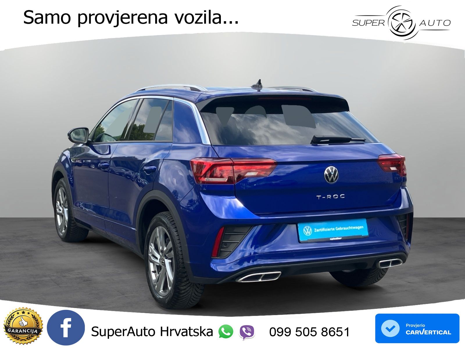 Volkswagen T-Roc I 1.5 TSI (150 KS) DSG LED+GR SJED+ACC
