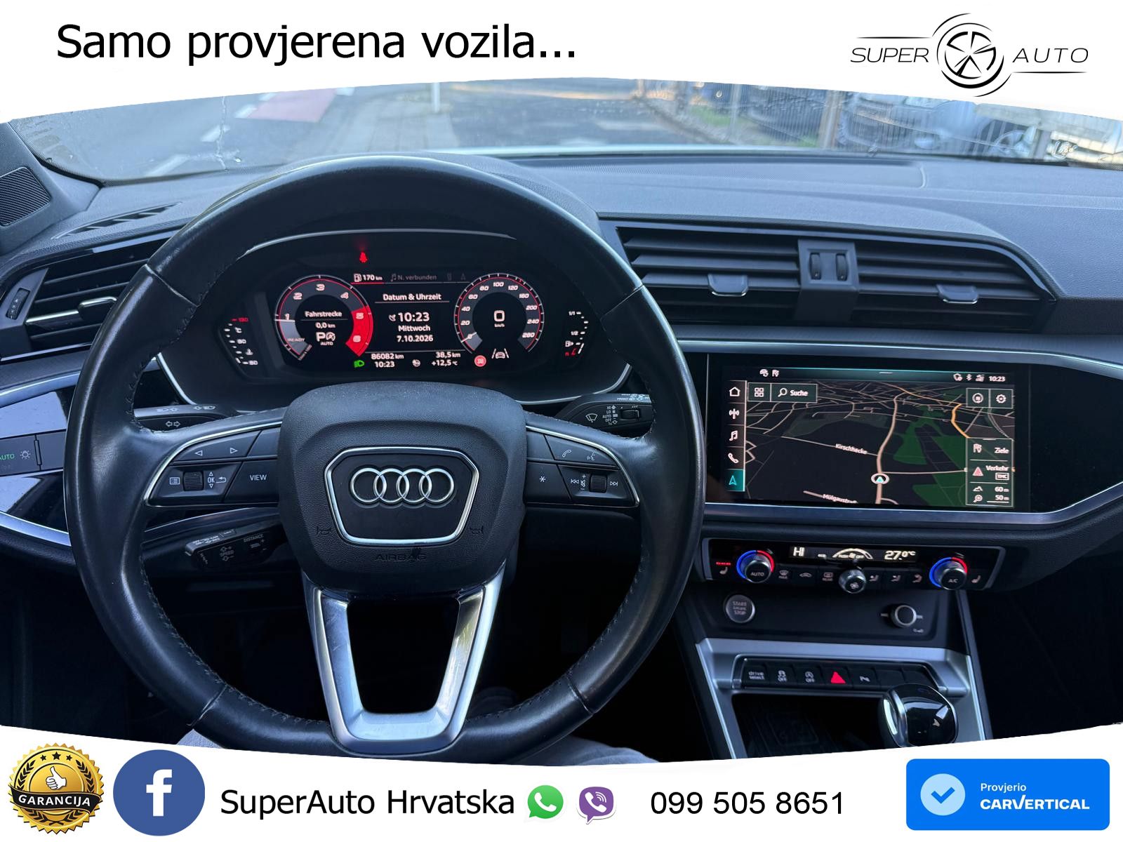 Audi Q3 35 TDI (150 KS) S tronic advanced LED+GR SJED+ACC