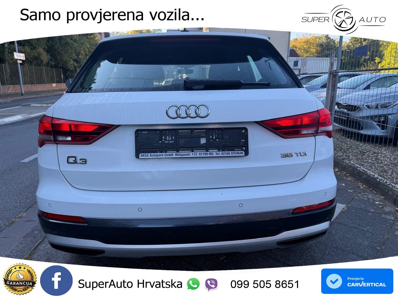 Audi Q3 35 TDI (150 KS) S tronic advanced LED+GR SJED+ACC