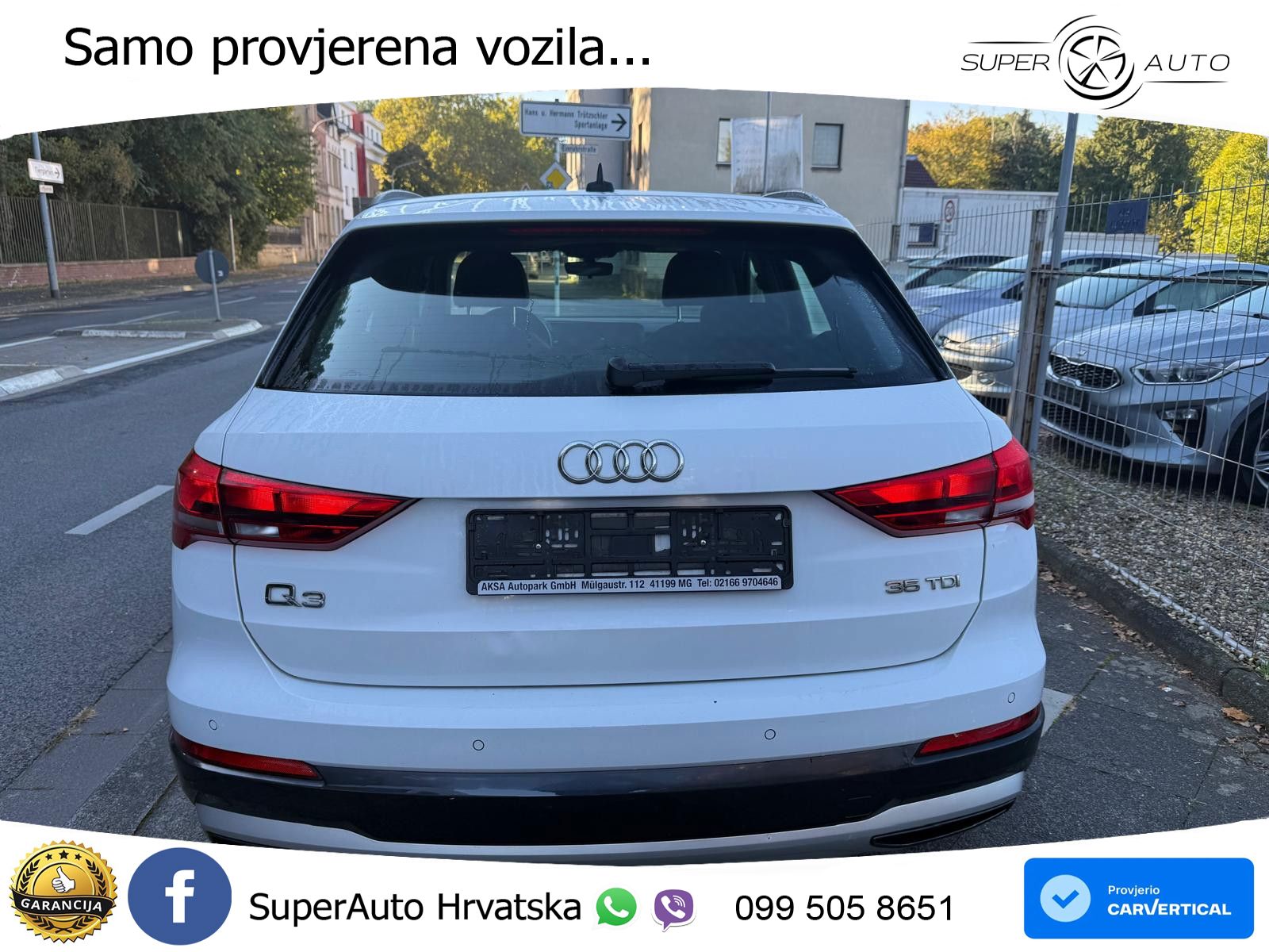 Audi Q3 35 TDI (150 KS) S tronic advanced LED+GR SJED+ACC