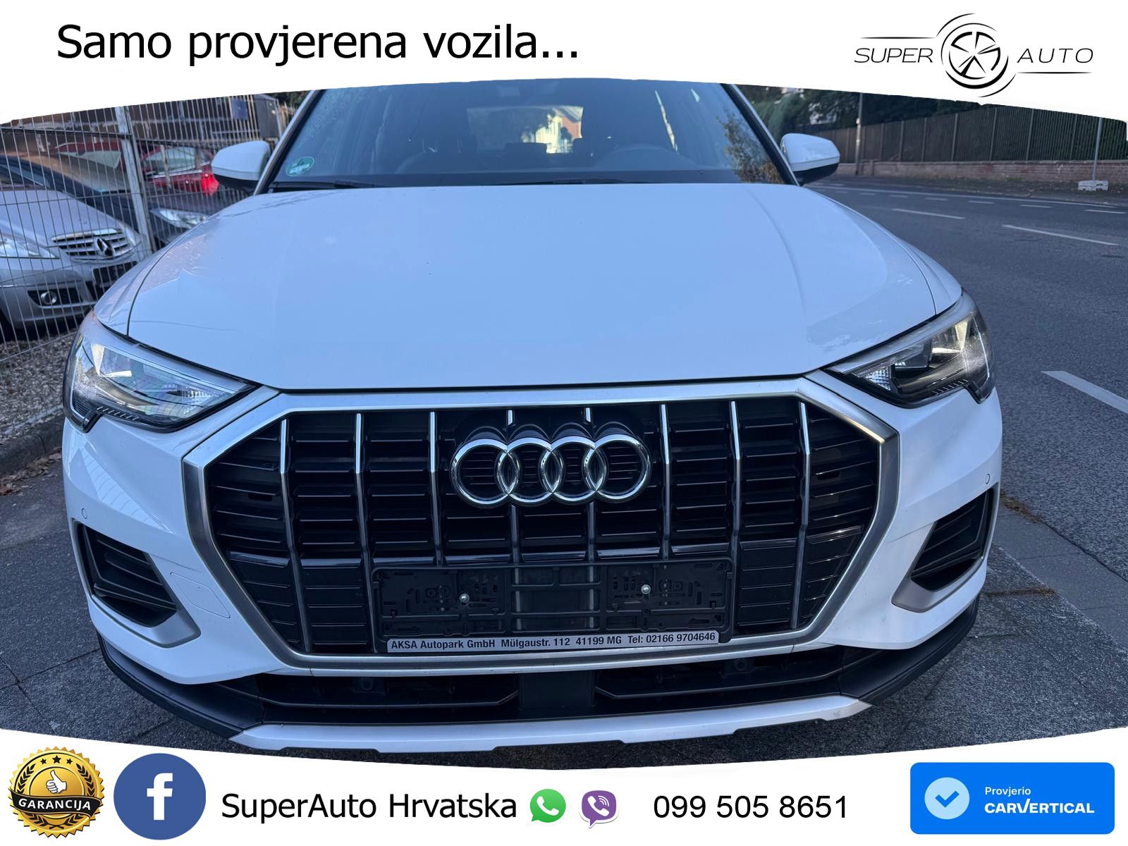 Audi Q3 35 TDI (150 KS) S tronic advanced LED+GR SJED+ACC