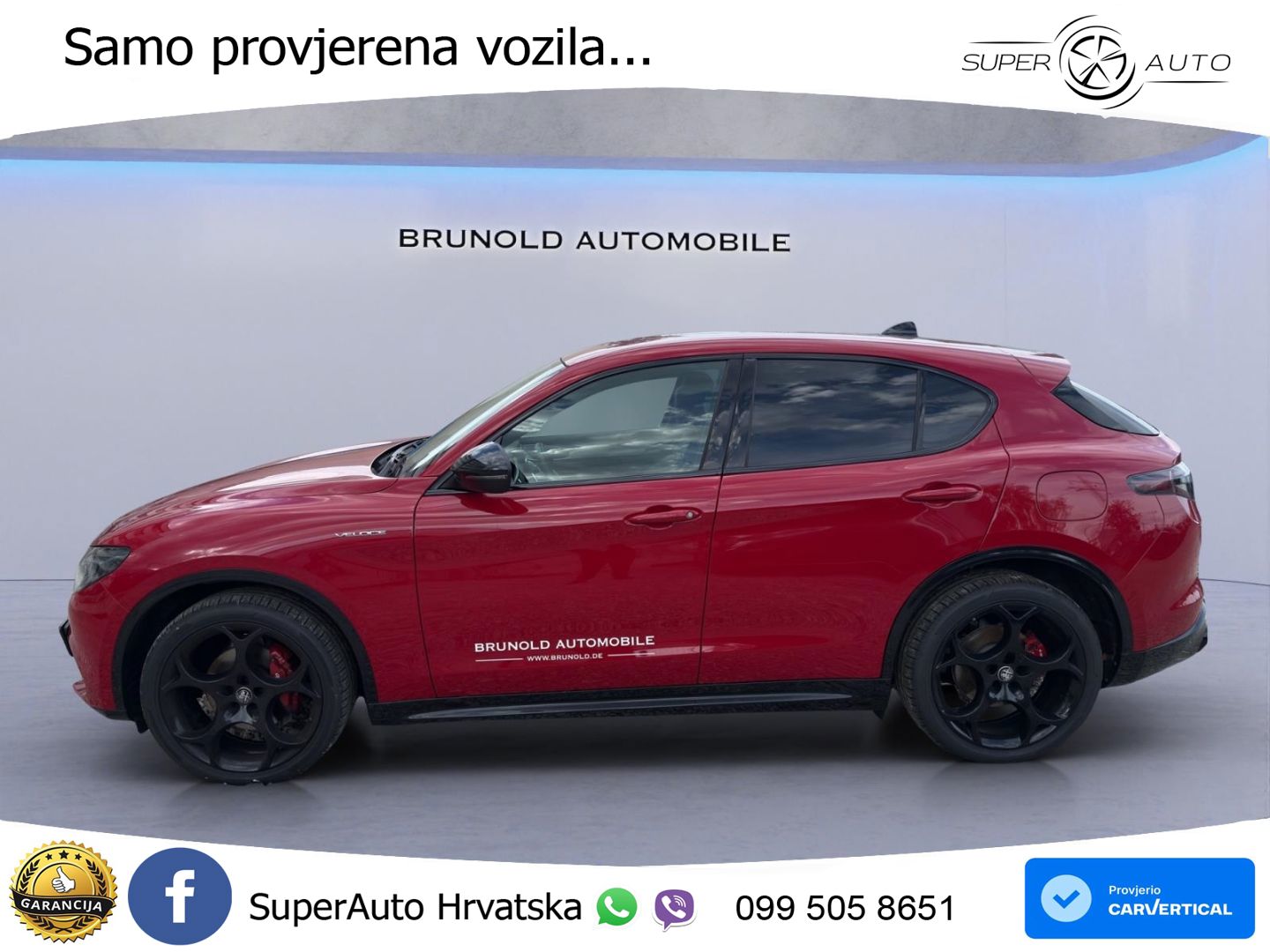Alfa Romeo Stelvio 2.0 Turbo (280 KS) Q4 Automatic LED+GR SJED+ACC
