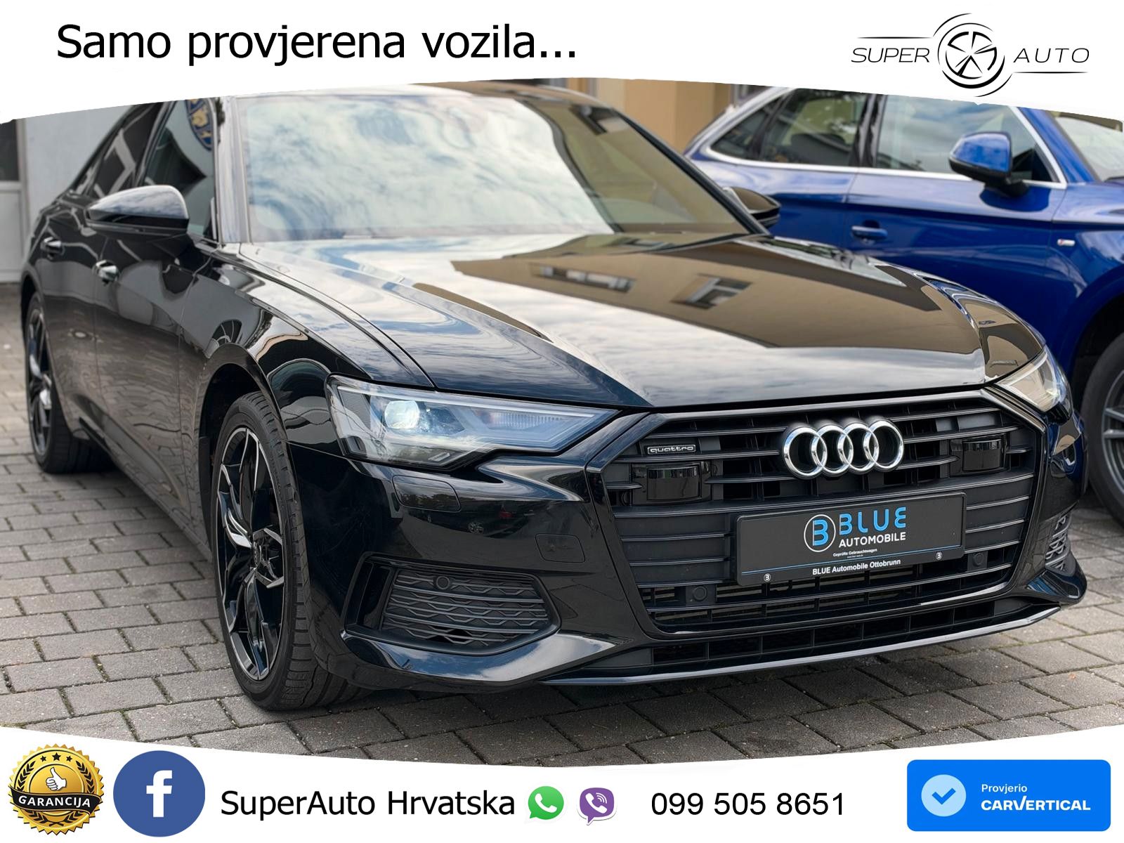 Audi A6 45 TFSI (265 KS) quattro ultra S tronic LED+GR SJED+ACC