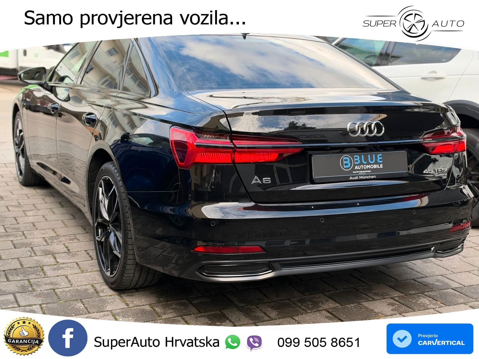 Audi A6 45 TFSI (265 KS) quattro ultra S tronic LED+GR SJED+ACC
