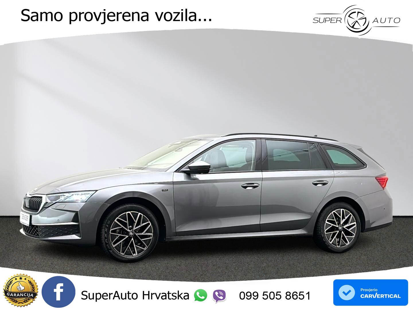 Škoda Octavia Combi 2.0 TDI (150 KS) DSG ACC+HEAD+GR SJED+360+PANO