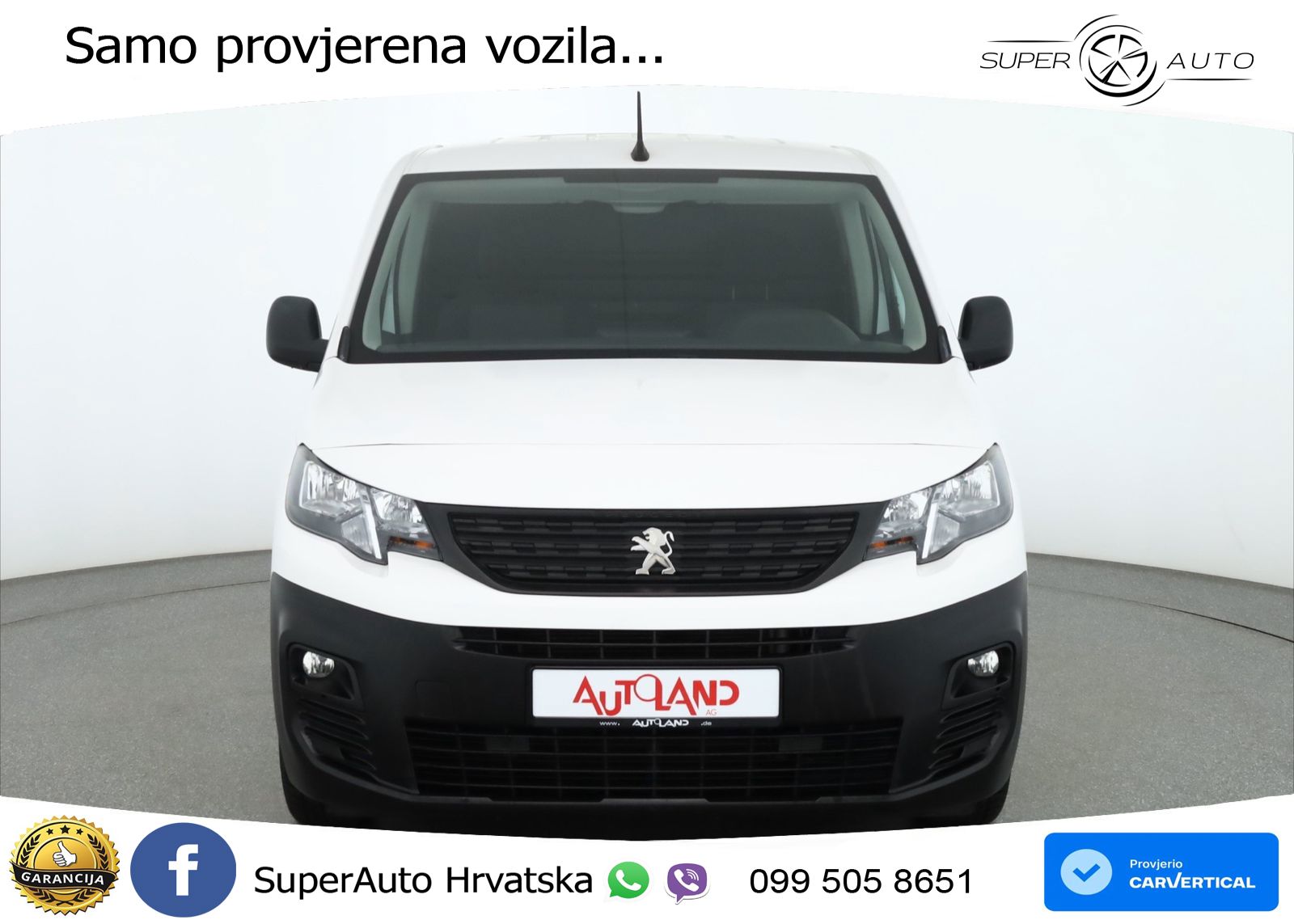 Peugeot Partner 1.6 Blue-HDi Premium L1 AHK PDC Klima 75 KS