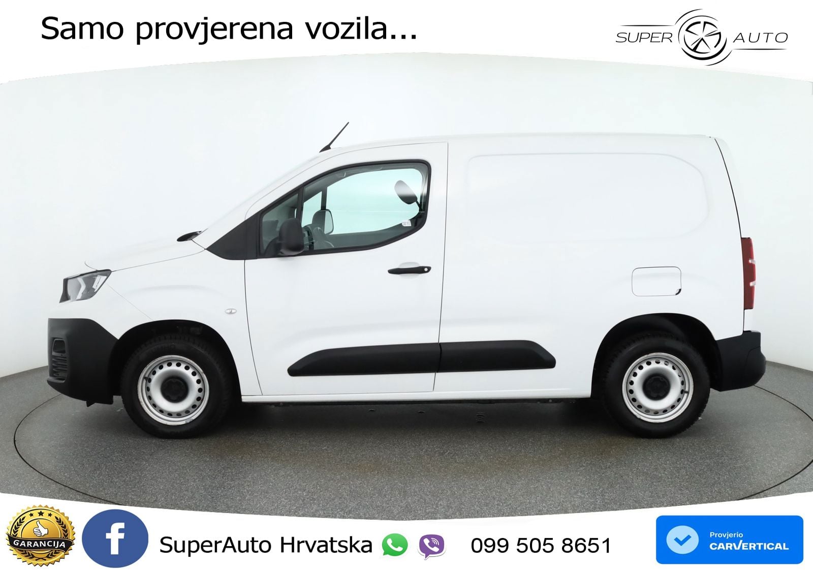 Peugeot Partner 1.6 Blue-HDi Premium L1 AHK PDC Klima 75 KS