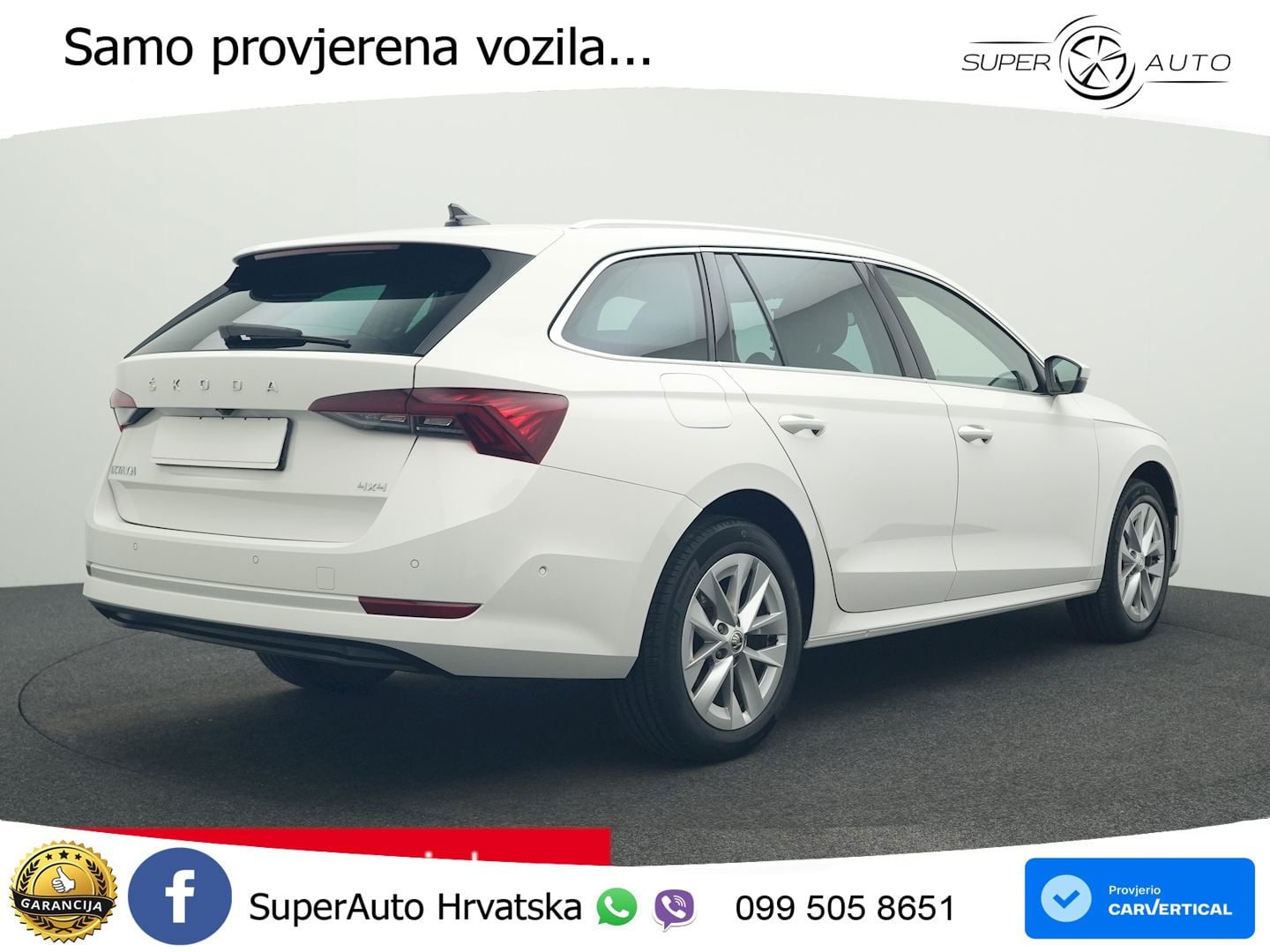 Škoda Octavia Combi 2.0 TDI (150 KS) 4x4 DSG MATRIX+GR SJED+KAM