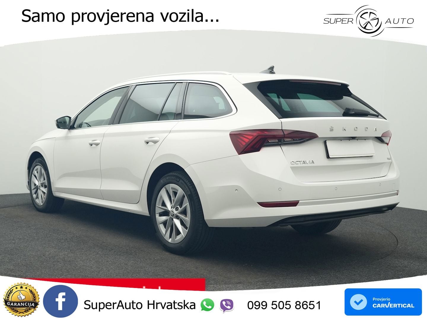 Škoda Octavia Combi 2.0 TDI (150 KS) 4x4 DSG MATRIX+GR SJED+KAM