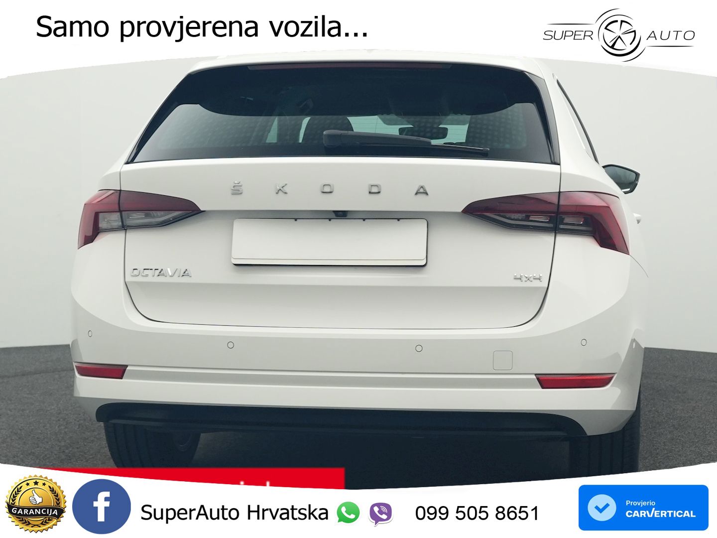 Škoda Octavia Combi 2.0 TDI (150 KS) 4x4 DSG MATRIX+GR SJED+KAM