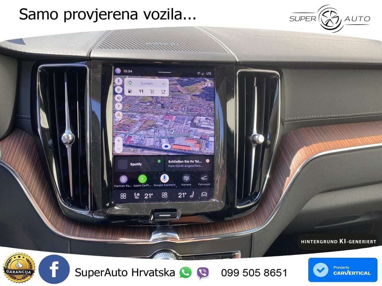 Volvo XC60 B4 Diesel AWD Geartronic LED+GR SJED+ACC